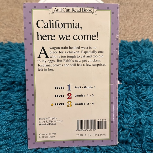 COPY - 🎁5/$10🎁An I can read book, The Josefina Story Quilt, level 3 reader, 1986 - Picture 4 of 7